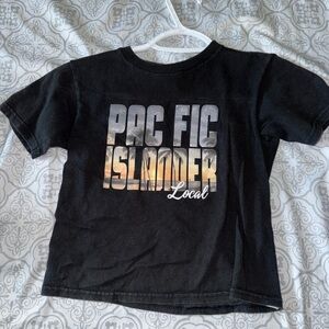 Delta Kids Black Pacific Islander Tee